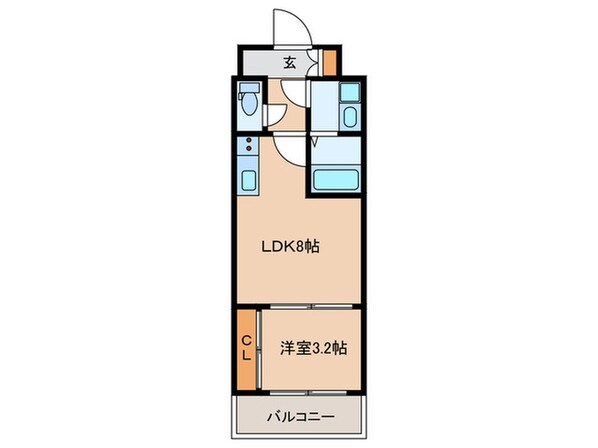 GARDENIA城北公園の物件間取画像